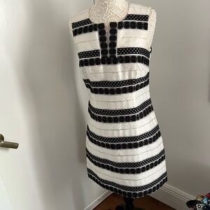Laundry Black & White Dress